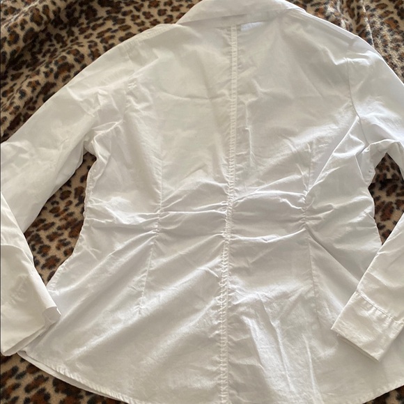White Button-Up Blouse - Picture 6 of 10